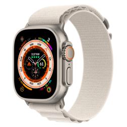 Apple Watch Ultra 49mm Starlight / Titanium Case