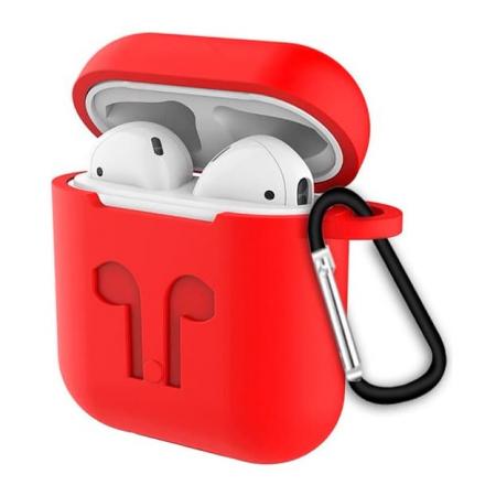 Чехол для AirPods (красный) Чехол для AirPods (красный)