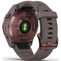 Garmin Fenix 7s Sapphire Solar Dark Bronze Titanium / Shale Gray Band