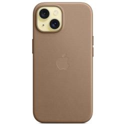 Чехол для iPhone 15 FineWoven Taupe