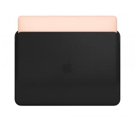 Кожаный чехол для 13-дюймовых MacBook Air и MacBook Pro-черный Кожаный чехол для 13-дюймовых MacBook Air и MacBook Pro-черный