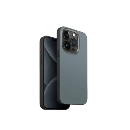 Чехол UNIQ Lyden DS with MagSafe для iPhone 15 Pro, светло-синий/черный Чехол UNIQ Lyden DS with MagSafe для iPhone 15 Pro, светло-синий/черный