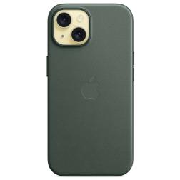 Чехол для iPhone 15 FineWoven Evergreen